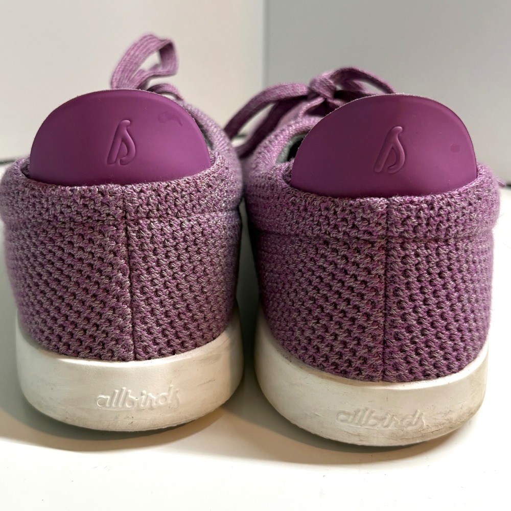 Allbirds Men's Purple Tree Piper Sneakers in Size 8 - Picture 6 of 9